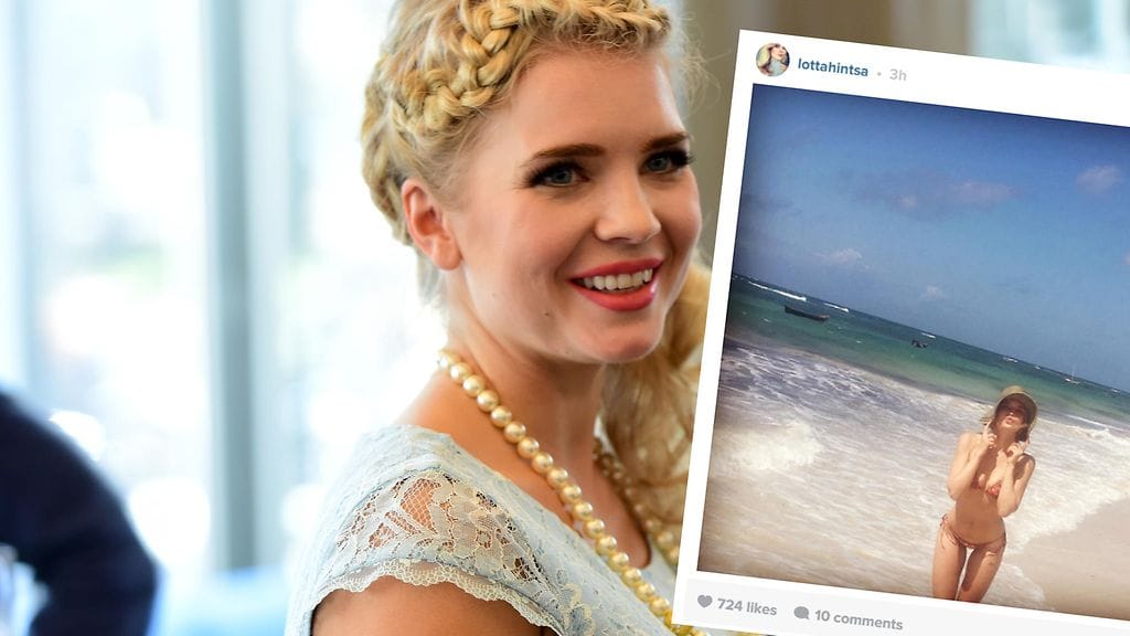 Kuvakaappaus Instagramista.