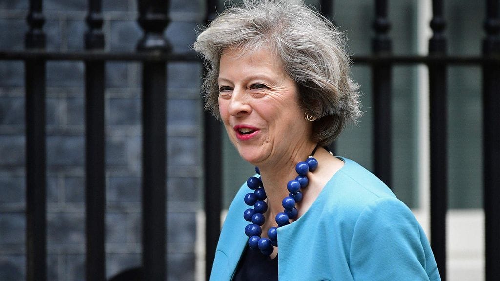 Sisäministeri Theresa May pyrkii Britannian uudeksi pääministeriksi.