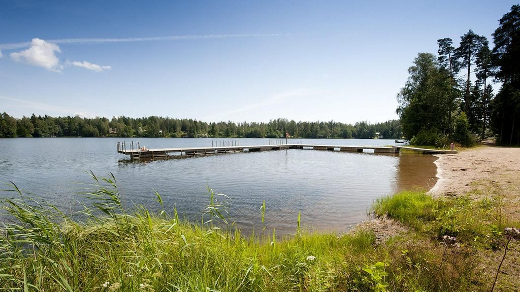 Taasjärvi Sipoossa 27. heinäkuuta 2012.