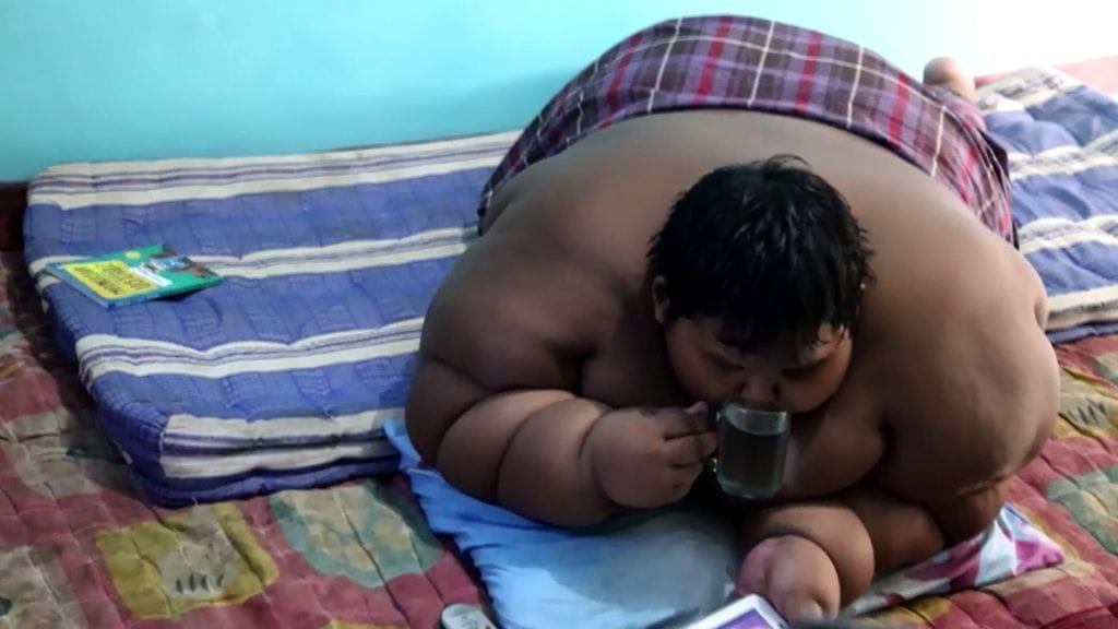 Kymmenvuotias indonesialainen Arya Permana