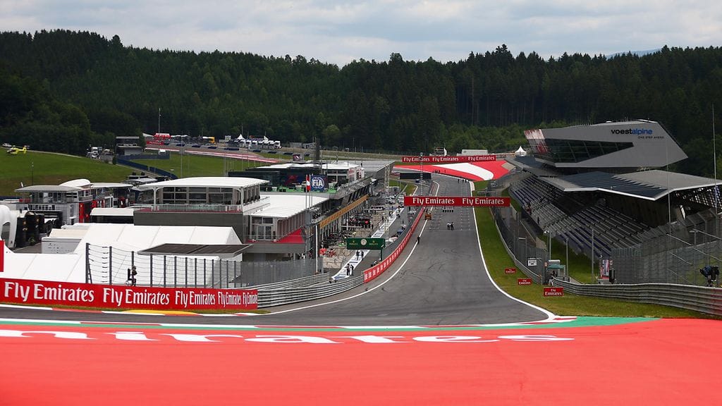 Red Bull Ring sijaitsee Itävallan Spielbergissä.