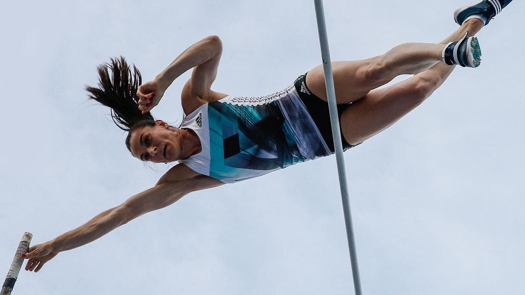 Jelena Isinbajeva voitti viime viikolla Venäjän mestaruuden huipputuloksella 490.