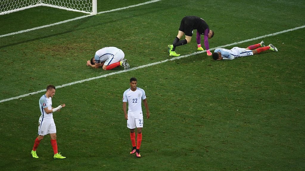 Englannin EM-kilpailut päättyivät pettymykseen.