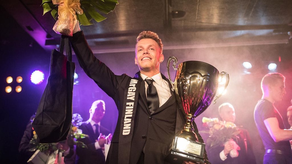Mr Gay Finland 2016 Marko Fali 2