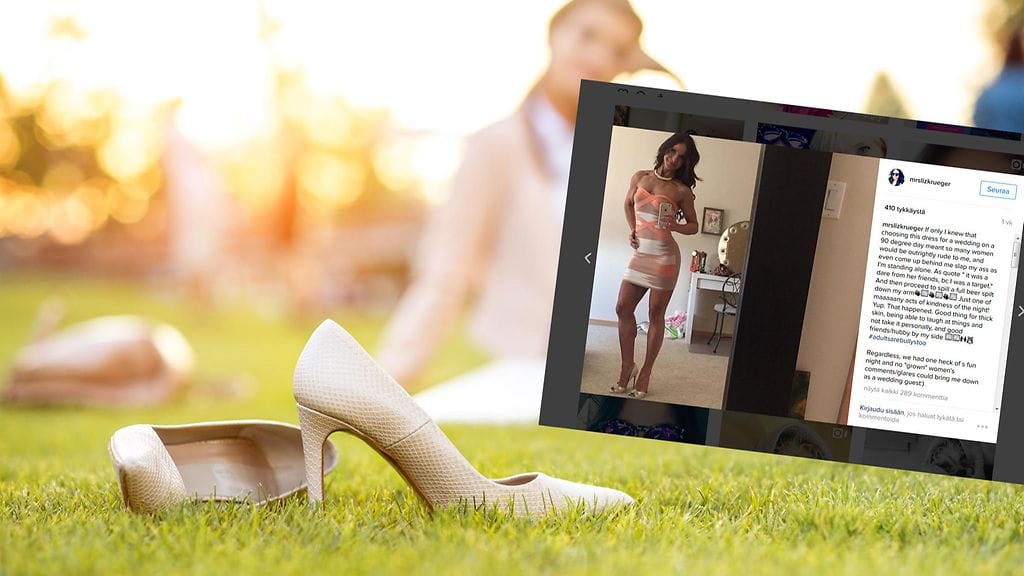 Kuvituskuva, kuvakaappaus Instagramista