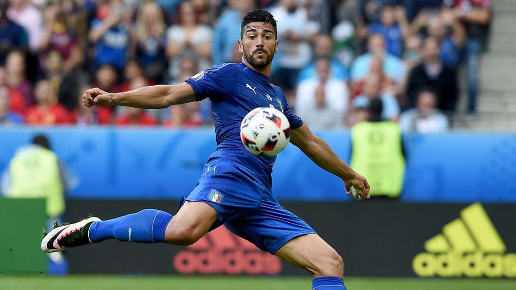 Saksa pitää silmällä hyväpotkuista Graziano Pelleä.