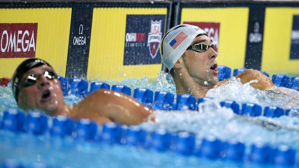 Ryan Lochte ja Michael Phelps suuntaavat Rion olympia-altaaseen.