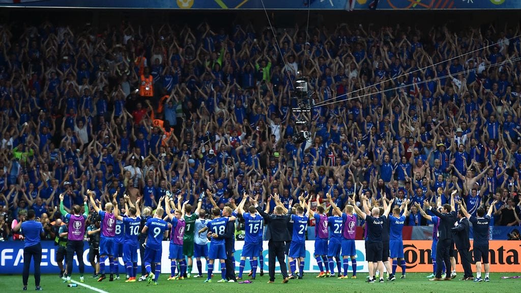 Islantilaiset ovat ihastuttaneet sekä kentällä että katsomossa.