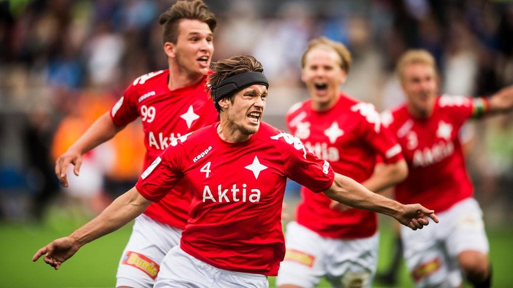 Tommi Vesala teki HIFK:n molemmat maalit (arkistokuva).