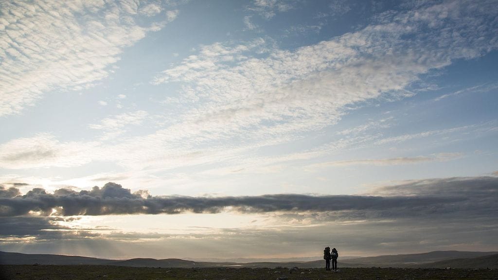 Vaeltajia Finnmarkissa (Ruijan lääni) Norjassa 18. heinäkuuta 2015. Kuvan henkilöt eivät liity tapaukseen.