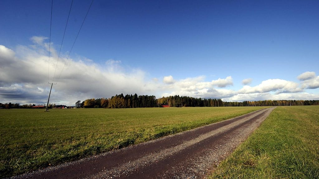 Mies löydettiin pysähtyneenä ojanpientareelle. Kuvituskuva.