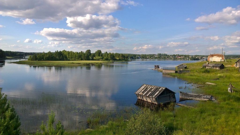 Venäjän Karjala, Porojärvi, maisema, Venäjä