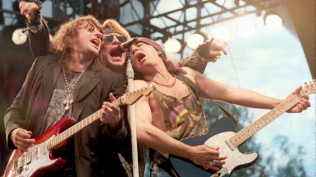 Ruisrock 1995 Bon Jovi ja Little Steven