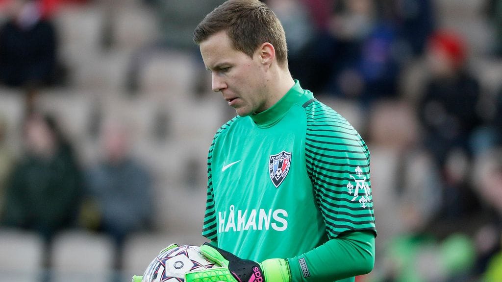 Inter-vahti Henrik Moisanderilla on vähän aihetta hymyyn.