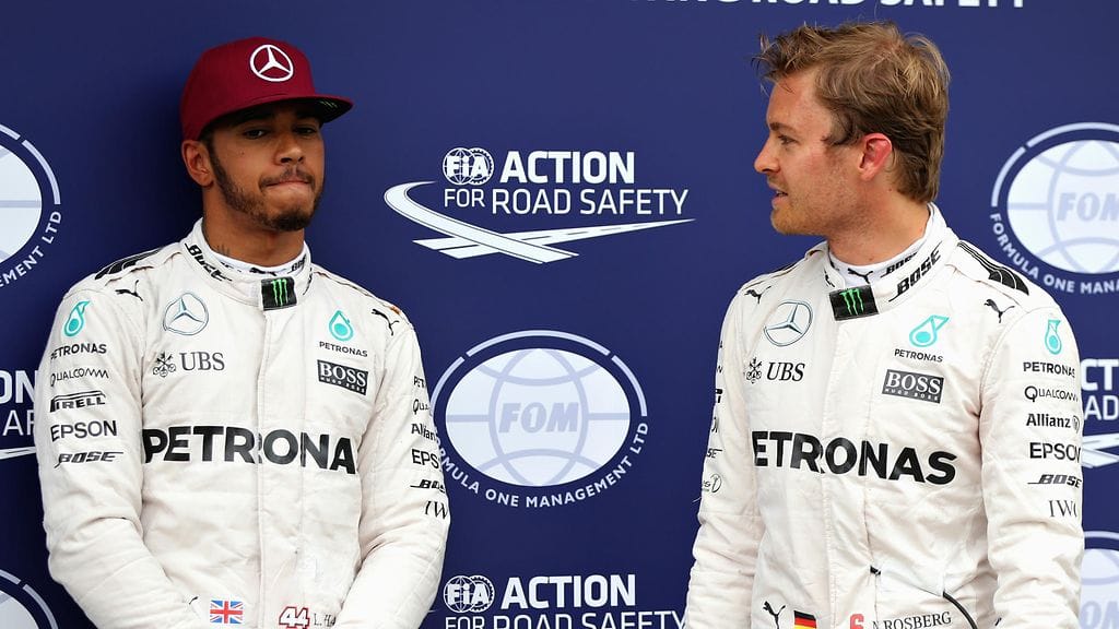 Lewis Hamilton ja Nico Rosberg käyvät taas kuumaa taistoa.