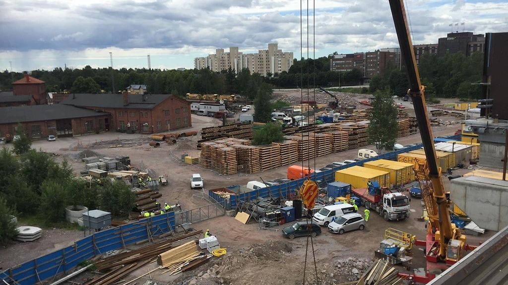 YIT rakentaa kauppakeskus Triplaa Helsingin Pasilaan.