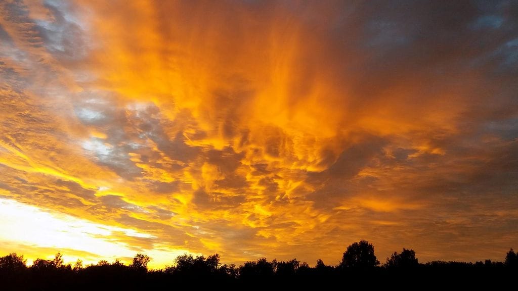 Maria Joensuu, lukijan kuva, Alajärvi, auringonlasku