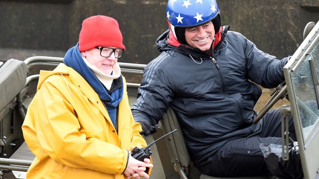 Chris Evans ja Matt LeBlanc 26.2.2016