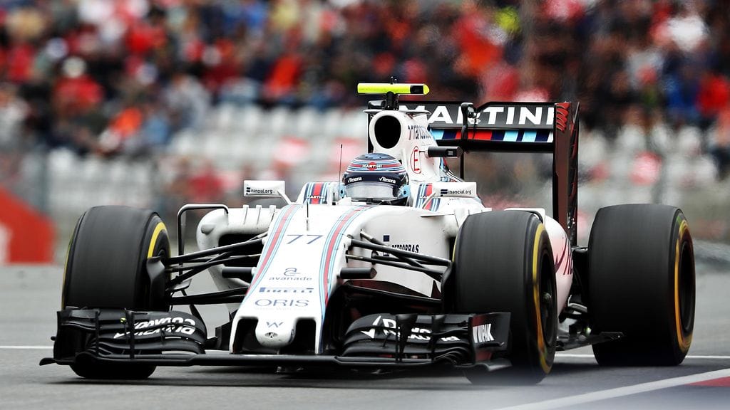 Valtteri Bottaksen Williams-autoon tulee päivityksiä.