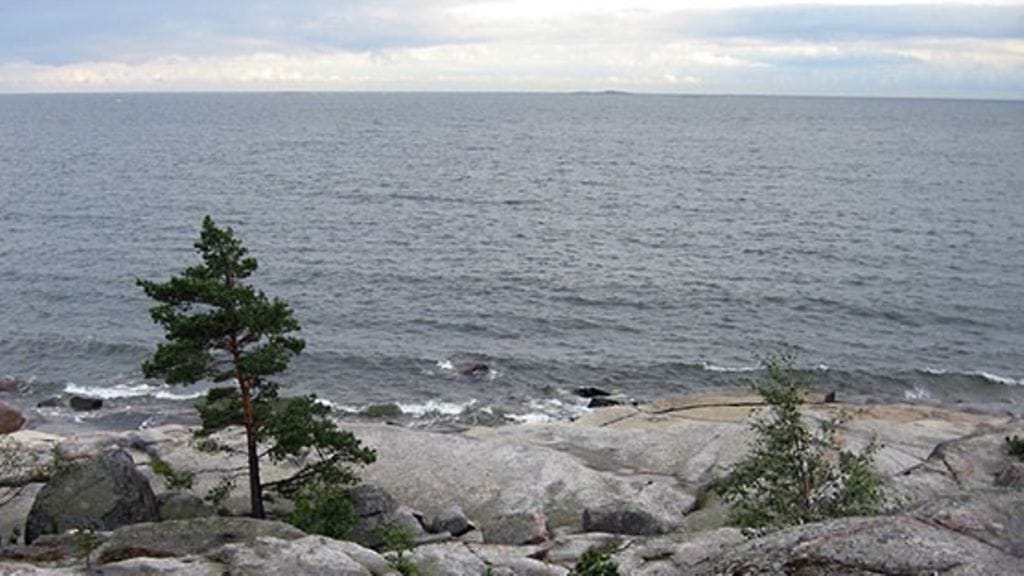 Merinäkymä Villingin saarelta. Kuva: Pirjo Ferin