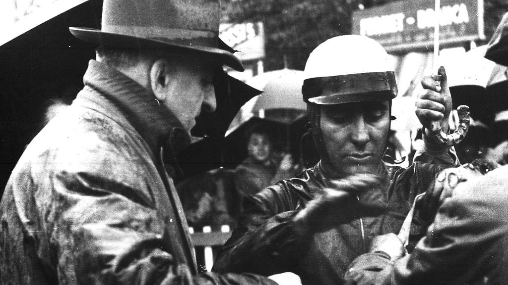 Eugenio Castellotti, Enzo Ferrari, 1956