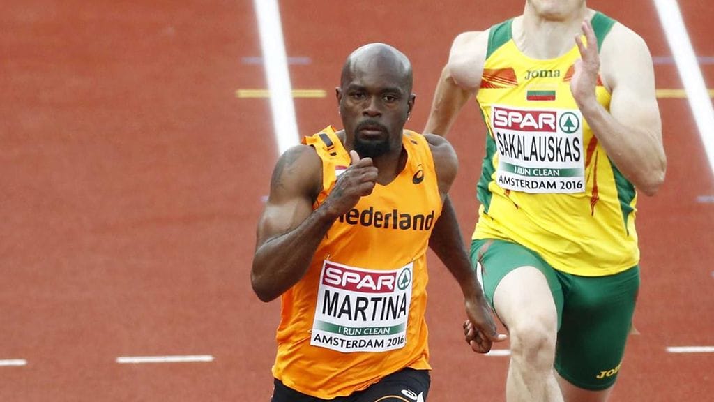 Churandy Martina voitti EM-kultaa