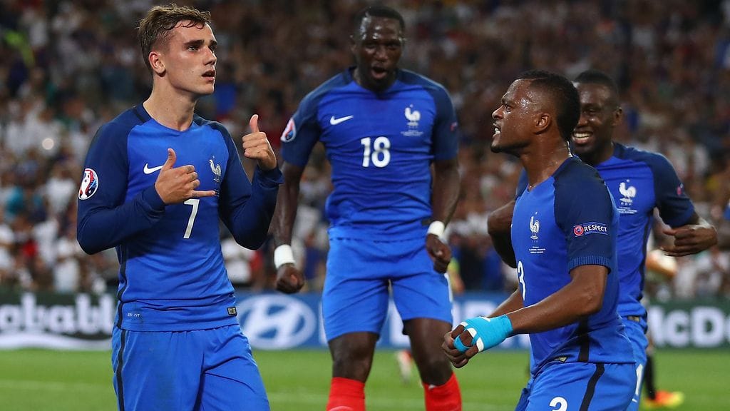 Antoine Griezmann ja Hotline Bling -tanssi.