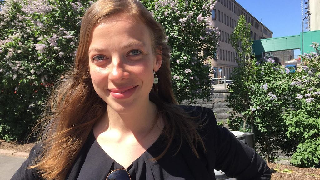 Vasemmistoliiton puheenojhtaja Li Andersson