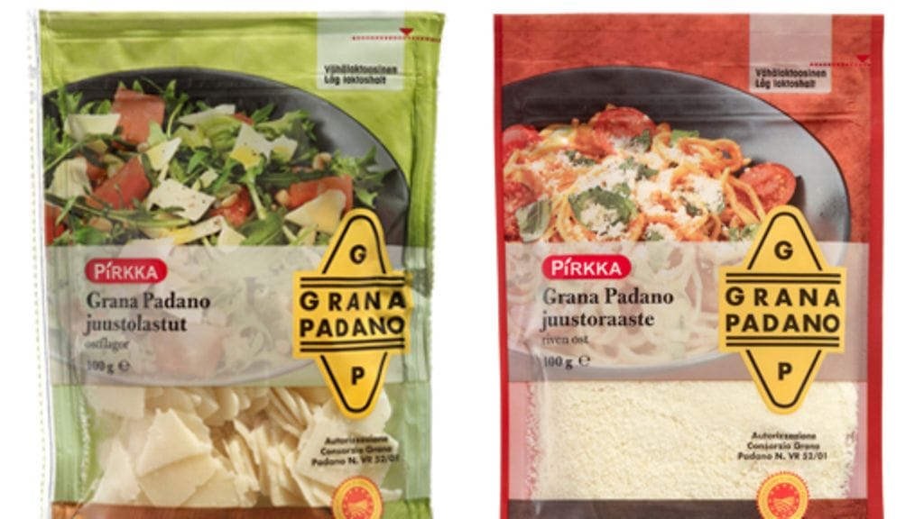 Grana Padano -juustot
