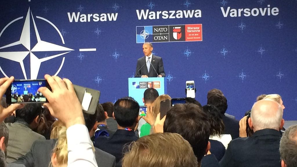 MTV Uutiset oli paikalla Obaman presidenttikauden todennäköisesti viimeisessä Euroopan-tiedotustilaisuudessa Varsovassa.