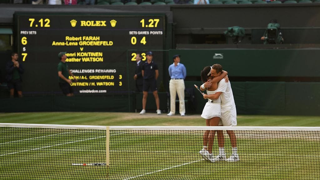 Henri Kontinen ja Heather Watson, voittajat