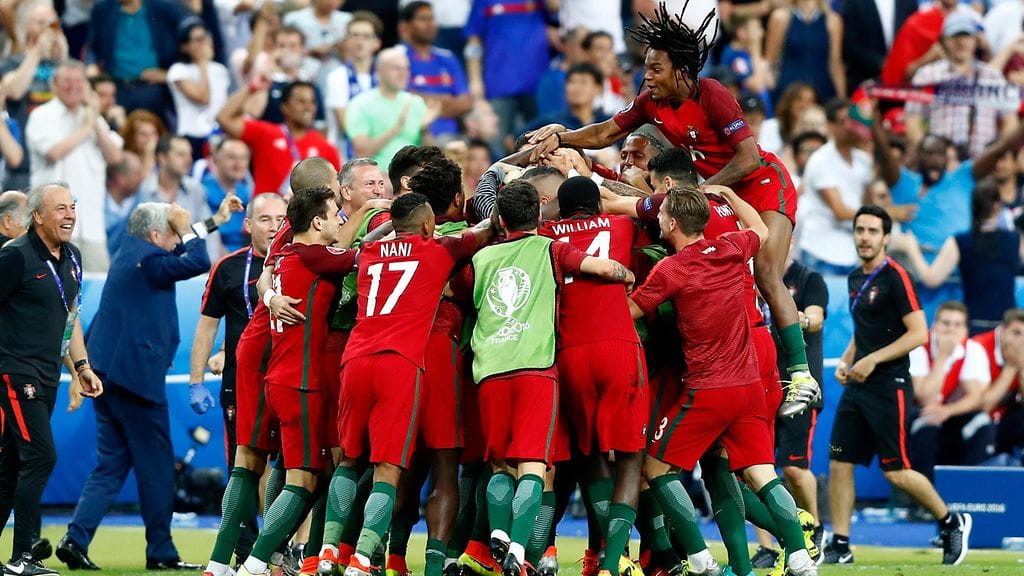 Portugali juhlii historiallista mestaruutta