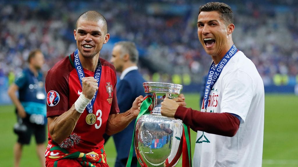 Pepe ja Cristiano Ronaldo viettävät juhlavuotta.