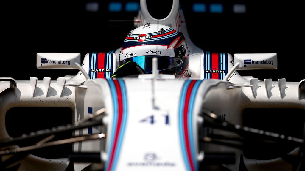 Alex Lynn testasi Williamsin F1-kilpuria Barcelonassa toukokuussa.