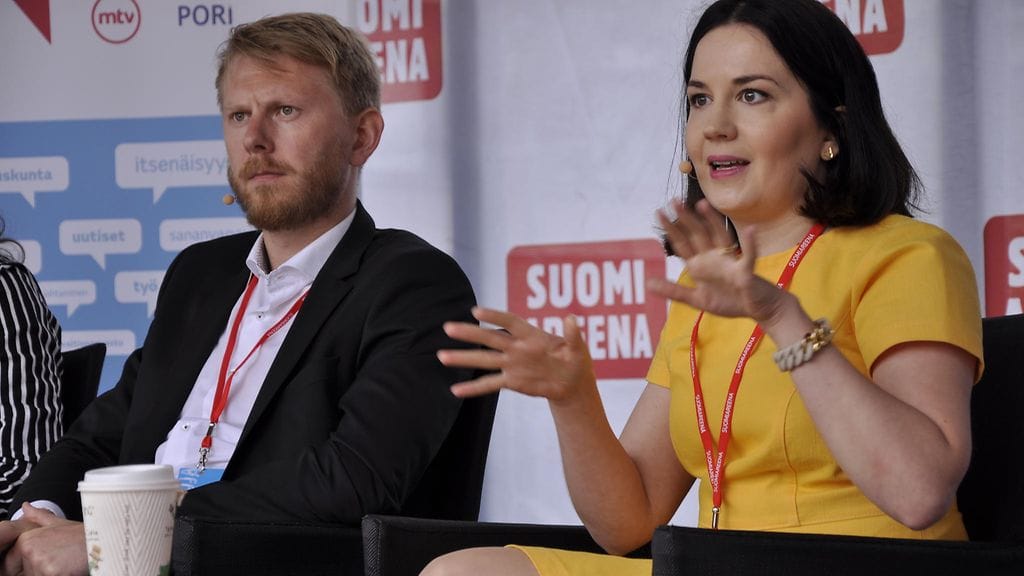 SuomiAreena 2016 koulutus Sanni Grahn-Laasonen opetus koulu