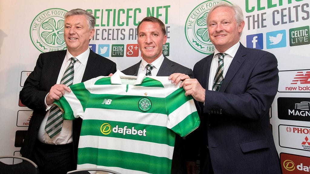 Ei näin! Brendan Rodgersin taival Celticin peräsimessä sai nolon alun.