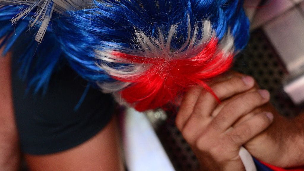 Sunnuntai oli raskas päivä Ranskan kannattajille.