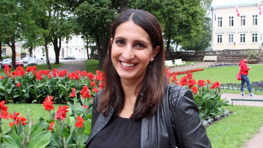 Nasima Razmyar Porissa 13. heinäkuuta 2016.