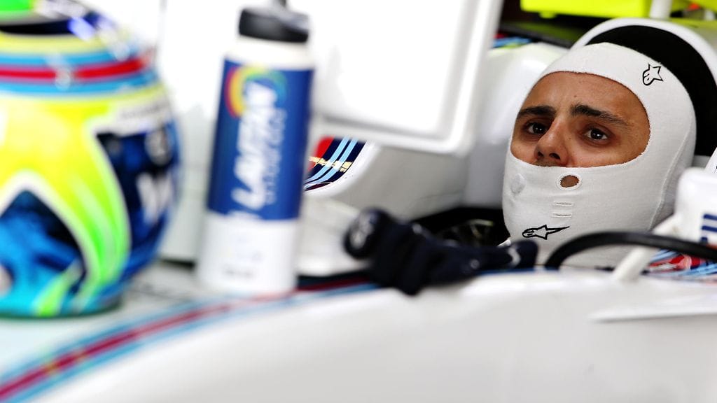 Felipe Massalla oli vaikea viikonloppu Silverstonessa.