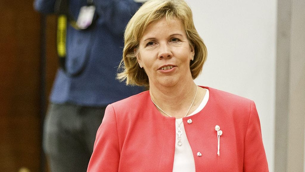 RKP:n puheenjohtaja Anna-Maja Henriksson.