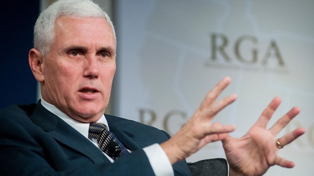 Yhdysvaltain varapresidentti Mike Pence.