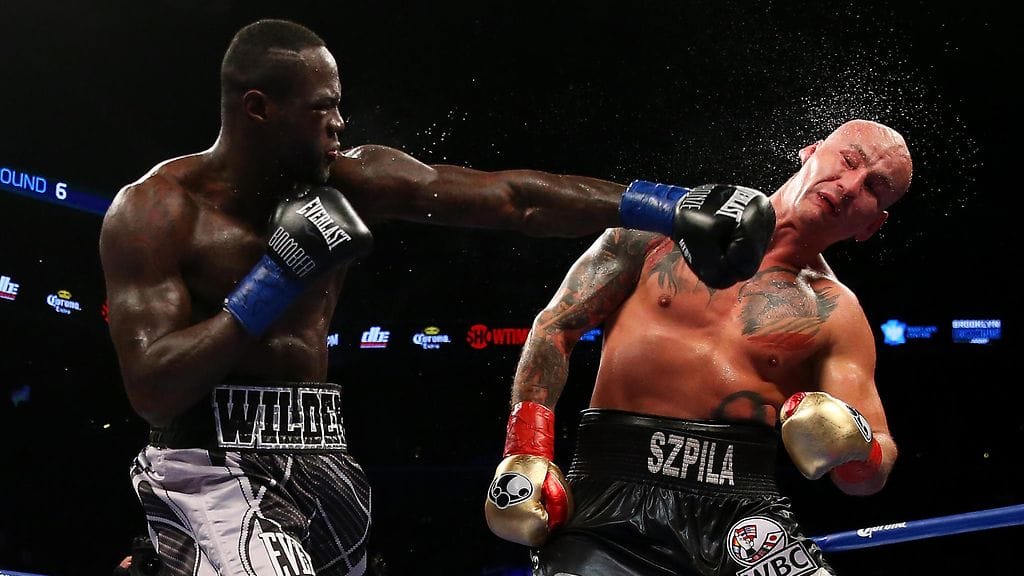 Deontay Wilder tyrmäsi Artur Szpilkan tammikuussa New Yorkissa.