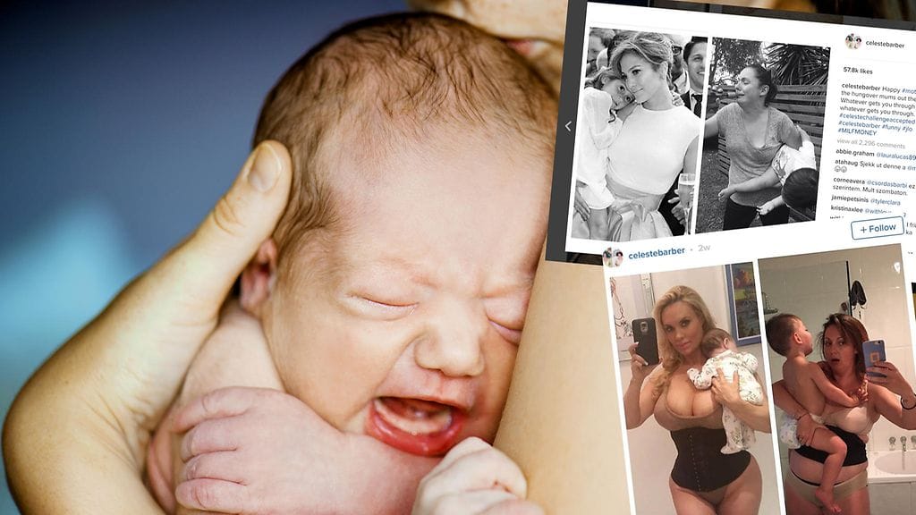 Kuvituskuva, kuvakaappaukset Instagramista