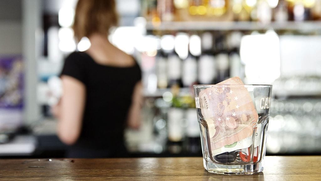 Suositeltu tipin määrä vaihtelee paikasta riippuen.