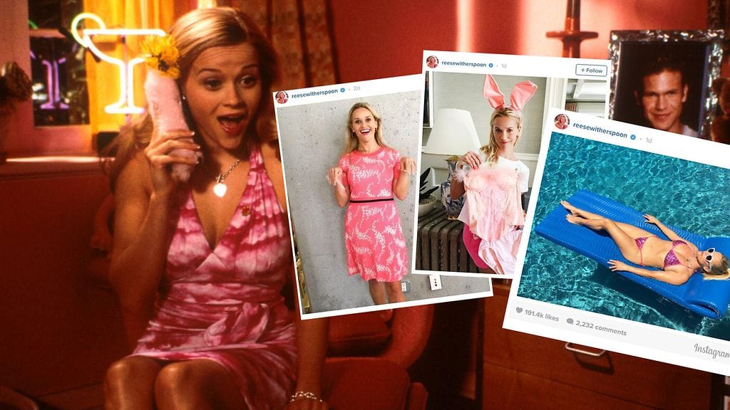 Kuvakaappaukset Instagramista.