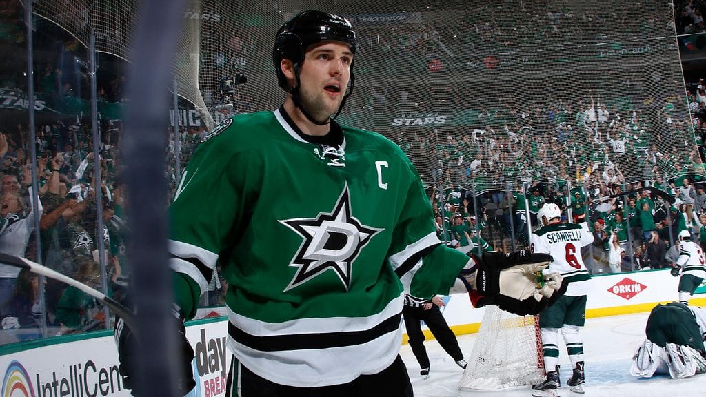 Jamie Benn on Starsin kapteeni.