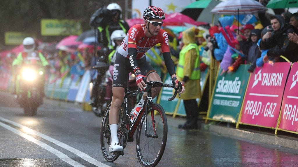 Tim Wellens selvitti hurjan etapin parhaaseen aikaan.