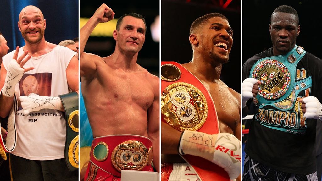 Tyson Fury, Vladimir Klitshko, Anthony Joshua ja Deontay Wilder takaavat raskaan sarjan mielenkiinnon.