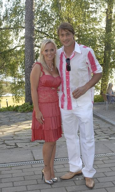 Teemu ja Sirpa Selänne Bermuda-golfturnaus 3.7.2010