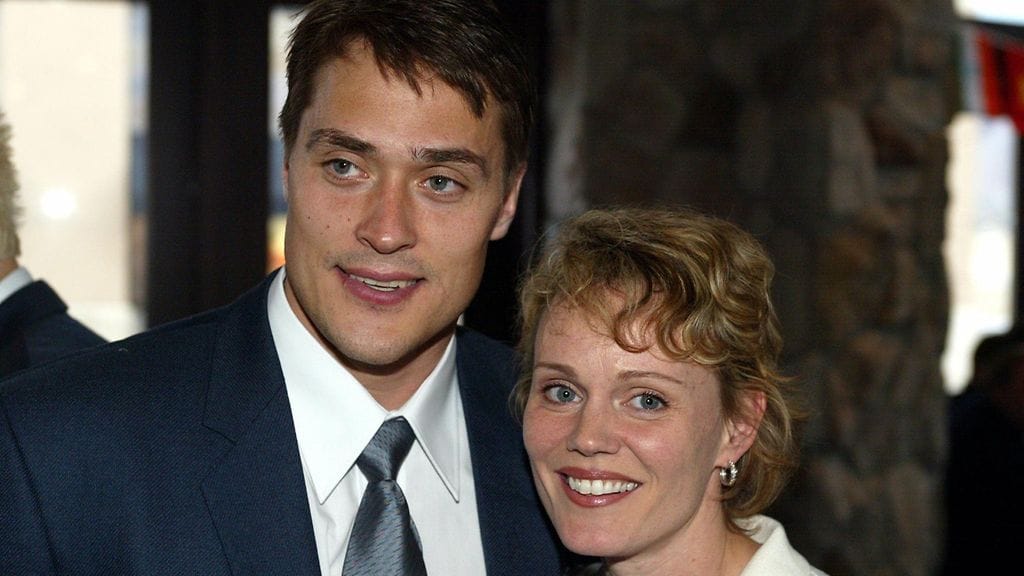 Teemu ja Sirpa Selänne 18.2.2002 Salt Lake City